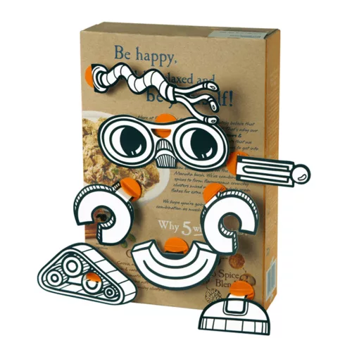 Makedo BoxProps Arcok Robotok - Robots