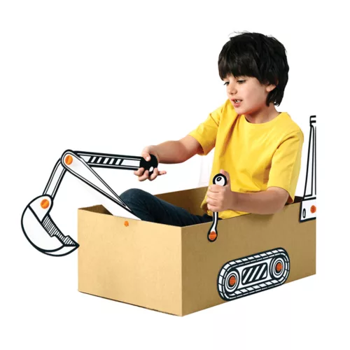 Makedo BoxProps Közlekedés - Markoló Digger