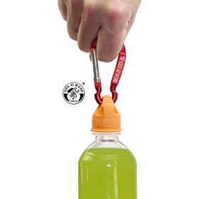 Kids at Work Karabineres palackkupakok átm. 28 és 30 mm