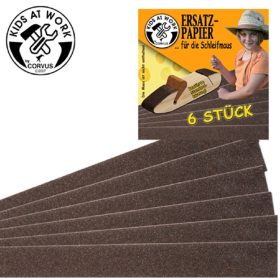 Kids at Work Csiszolópapír csiszolóegérhez 6 db