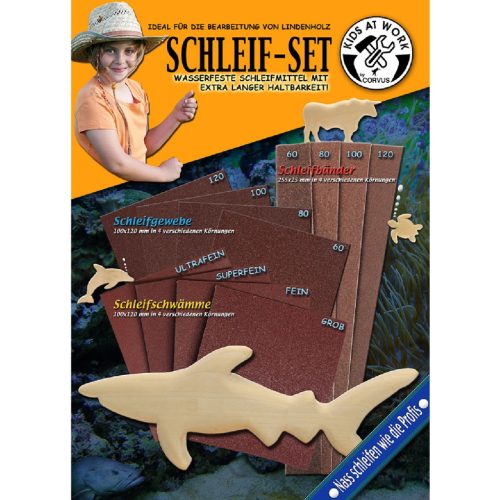 Kids at Work Csiszolópapír szett - nagy