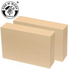 Kids at Work Faragható fatömb - 2 db 150 x 105 x 44 mm