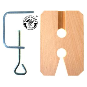 Kids at Work Villásvégű lombfűrész-pad rögzítővel