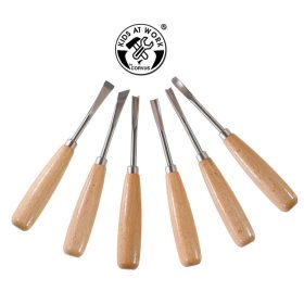 Kids at Work Fafaragó vésőkészlet 6 részes - új