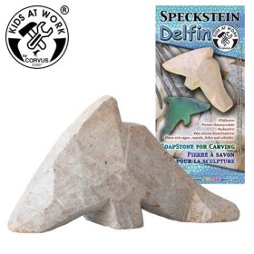 Kids at Work Kőszobrászat - Szappankő delfin készítés