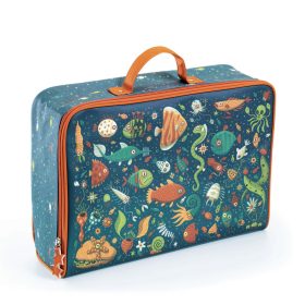 Djeco Trendi kis bőrönd Vicces halak - Fishes suitcase