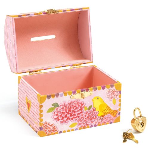 Djeco Persely Kincses ládikó madárkákkal - Birds