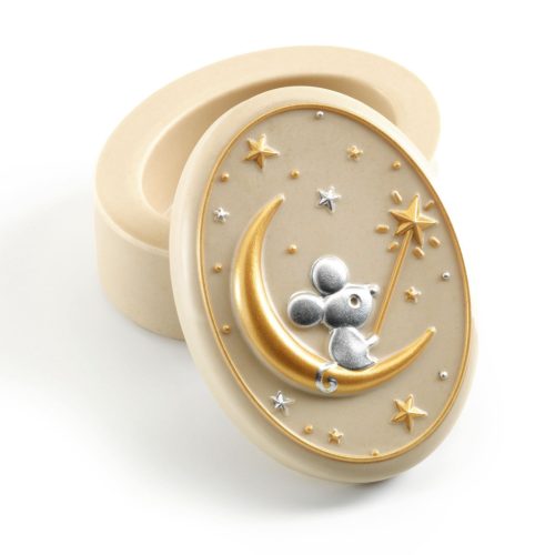 Djeco Little Big room Tejfogtároló doboz Pasztell színekben - Pastel toothbox