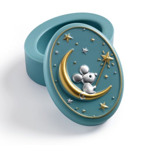 Djeco Little Big room Tejfogtároló doboz Pasztell színekben - Pastel toothbox