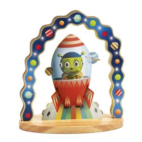   Djeco Little Big room Hangulatlámpa jelzőfény Zinzin úr - Mister Zinzin