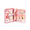 Djeco Irodaszeres bőrönd Tina kisszekrénye - Tinou stationery cabinet