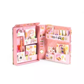   Djeco Irodaszeres bőrönd Tina kisszekrénye - Tinou stationery cabinet