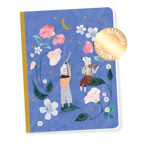 Djeco Lovely Paper Jegyzetfüzet A/5 - Cecile Notebook