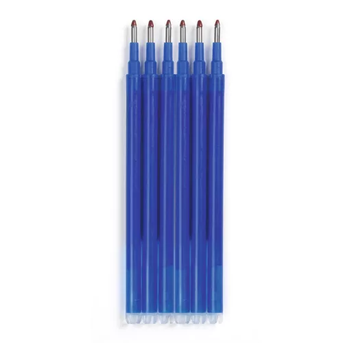 Djeco Lovely Paper Tollbetét Kék 6 db-os - Set of 6 blue refills medium point