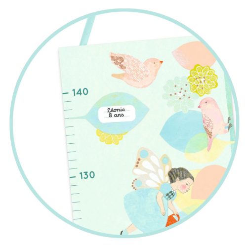 Djeco Little Big room Magasságmérő Tavasz - Spring