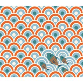 Djeco Little Big room Dekortapéta Szardíniák - Sardines