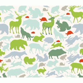   Djeco Little Big room Dekortapéta Kis barátok - Little friends