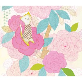   Djeco Little Big room Dekortapéta Reggeli harmat -  Morning dew