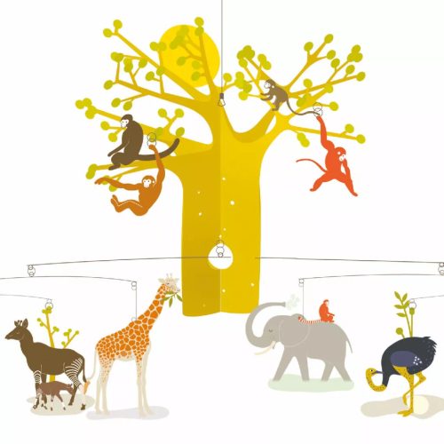 Djeco Szélmobil függődísz Afrikai szavanna - The African Savannah