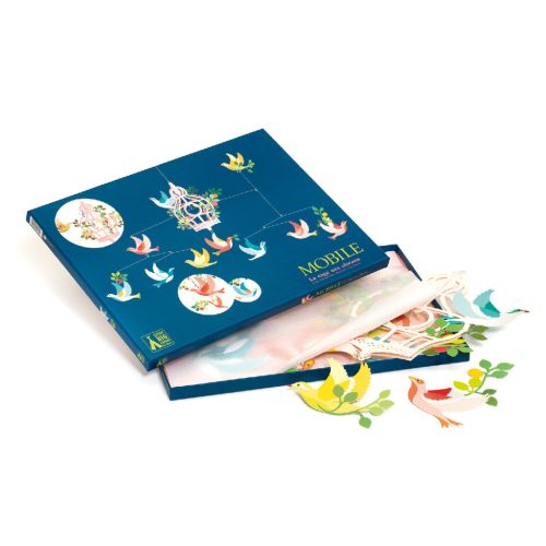 Djeco Szélmobil függődísz Madárkalitka - Birdcage