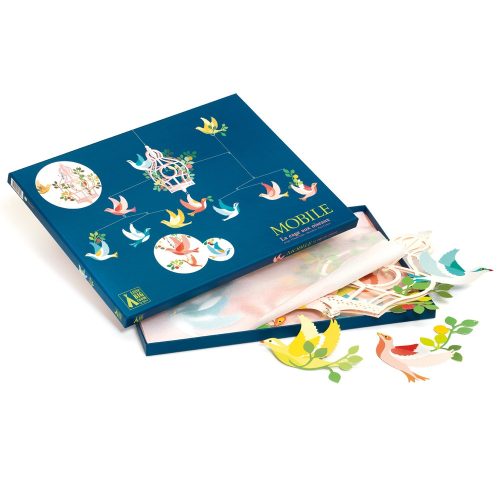 Djeco Szélmobil függődísz Madárkalitka - Birdcage