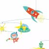 Djeco Szélmobil függődísz Rakéta - Rocket