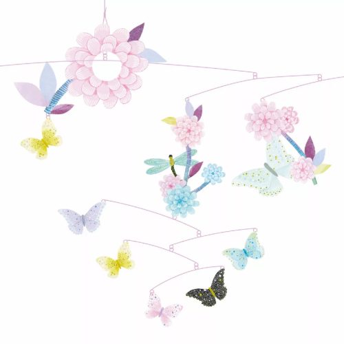 Djeco Szélmobil függődísz Pillangó forgatag - Butterfly twirl
