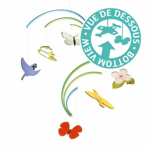 Djeco Little Big room Szélmobil függődísz Tavasz - Spring