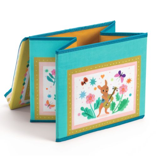 Djeco Little Big room Játéktároló ülőke Tavaszi hangulat - Caravan