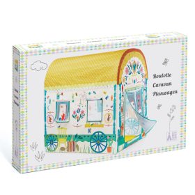   Djeco Little Big room Játszósátor Ekhos szekér játszósátor - Caravan