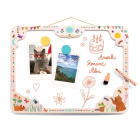   Djeco Little Big room Mágnestábla Cica illusztrációval - Cat board