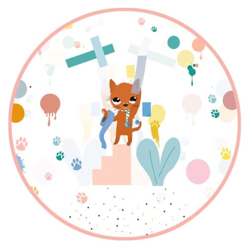 Djeco Little Big room Esőköpeny Cicus - Cat