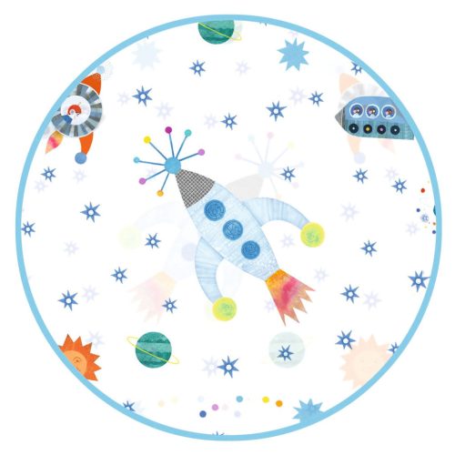 Djeco Little Big room Esőköpeny Rakéta - Rocket