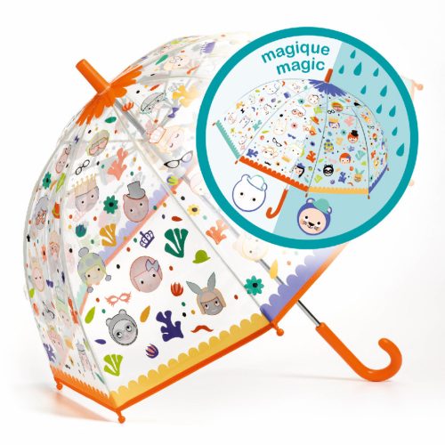 Djeco Varázslatos esernyő Pofikák - Faces magic