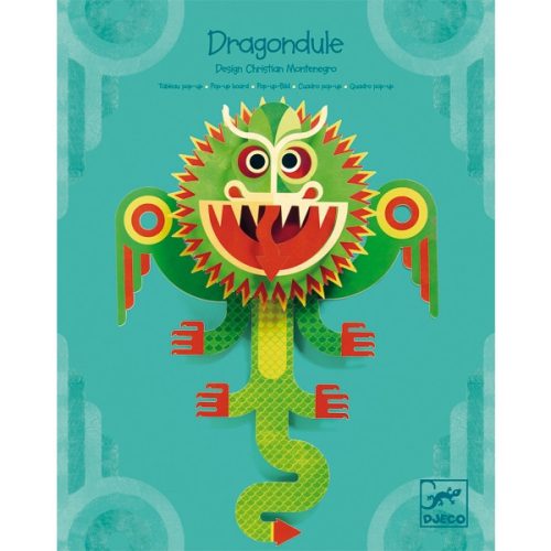 Djeco Little Big room 3D-s faldekoráció Sárkány - Dragon