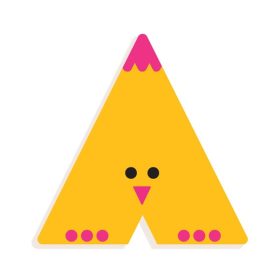 Djeco Állatdekor betű - A 