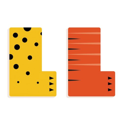 Djeco Állatdekor betű - L 