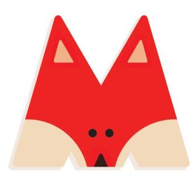 Djeco Állatdekor betű - M