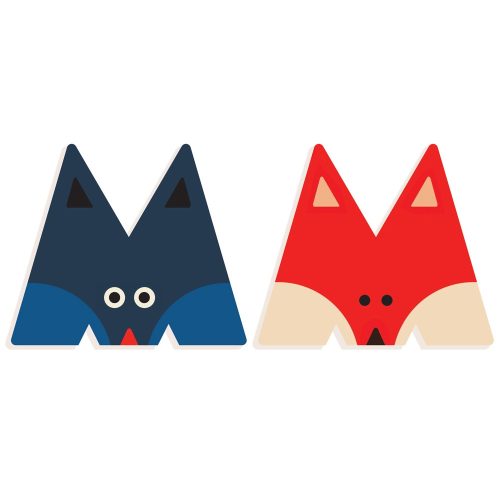 Djeco Állatdekor betű - M