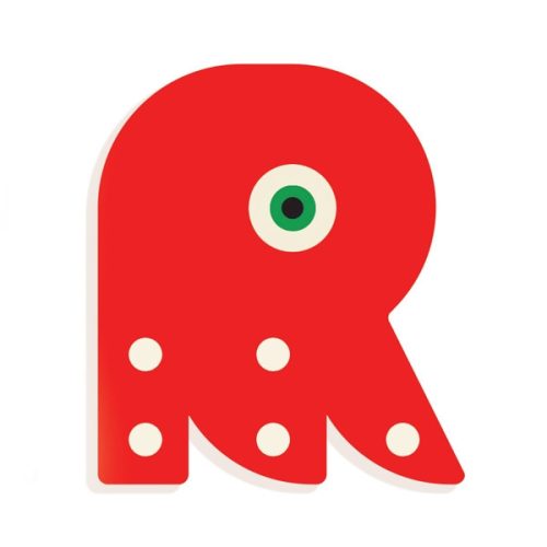 Djeco Állatdekor betű - R