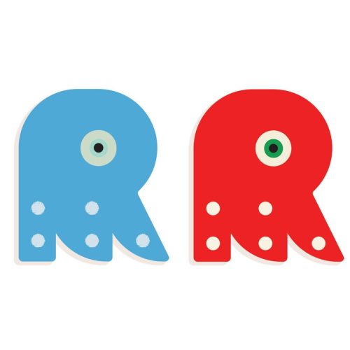 Djeco Állatdekor betű - R