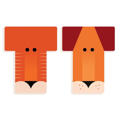 Djeco Állatdekor betű - T