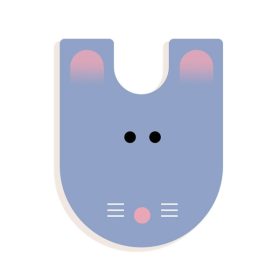 Djeco Állatdekor betű - U 