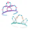 Djeco Ékszerkészítő készlet Páros tiara kék - Duo of tiaras Blue