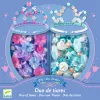 Djeco Ékszerkészítő készlet Páros tiara kék - Duo of tiaras Blue