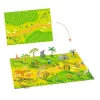 Djeco Matricázós sztorik 3D Állati élőhelyek - Lift-up stickers - Animals
