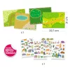 Djeco Matricázós sztorik 3D Állati élőhelyek - Lift-up stickers - Animals