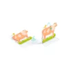 Djeco Matricázós sztorik 3D Élet vidéken - Lift-up stickers - Farm