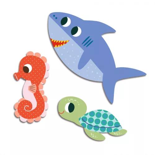Djeco Design by Matricák Tenger lakói - Sea animals