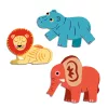 Djeco Design by Matricák Szafari - Safari animals